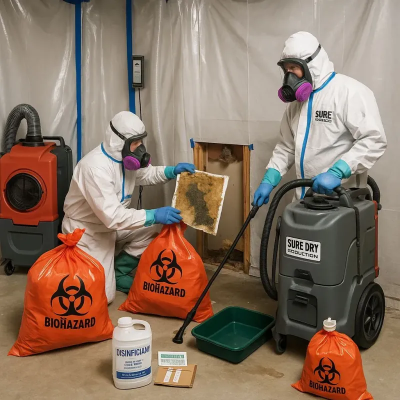 Contaminated Water Handling Protocols process in Irmo, SC